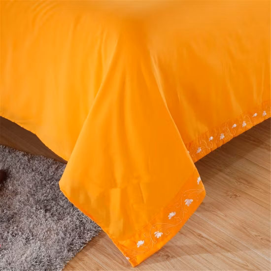 Doux comme la feuille du coton égyptien 1800TC place l'ensemble de draps en microfibre
