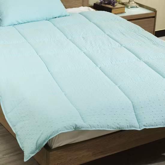 Meilleure vente de couette en duvet de coton de couleur blanche/housse de couette/couette
